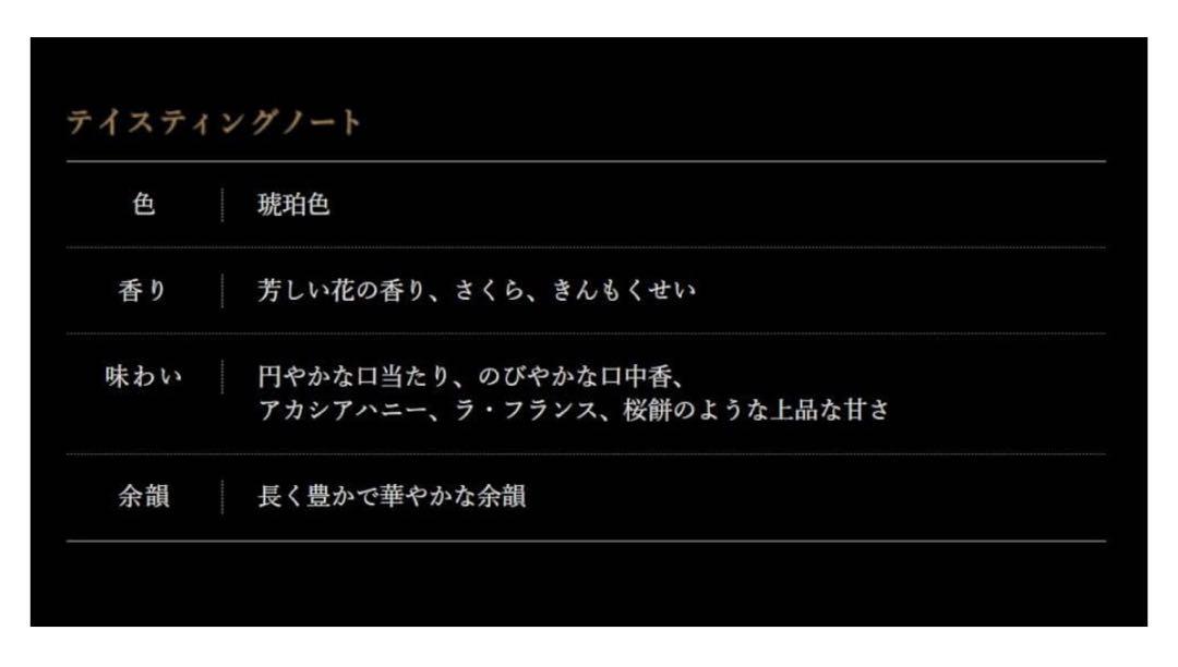 ウイスキー HIBIKI BLOSSOM HARMONY 2024