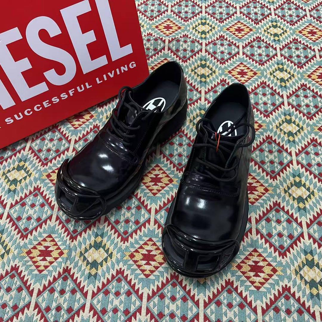 Diesel D-Hammer So D レザースニーカー 27cm