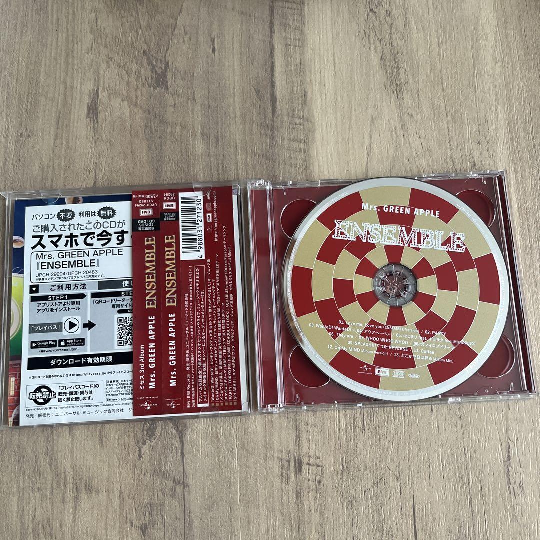 Mrs. GREEN APPLE ENSEMBLE 初回限定盤　CD+DVD