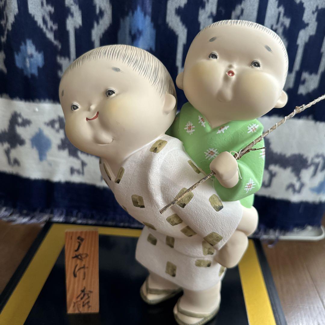 博多人形 ガラスケース付き