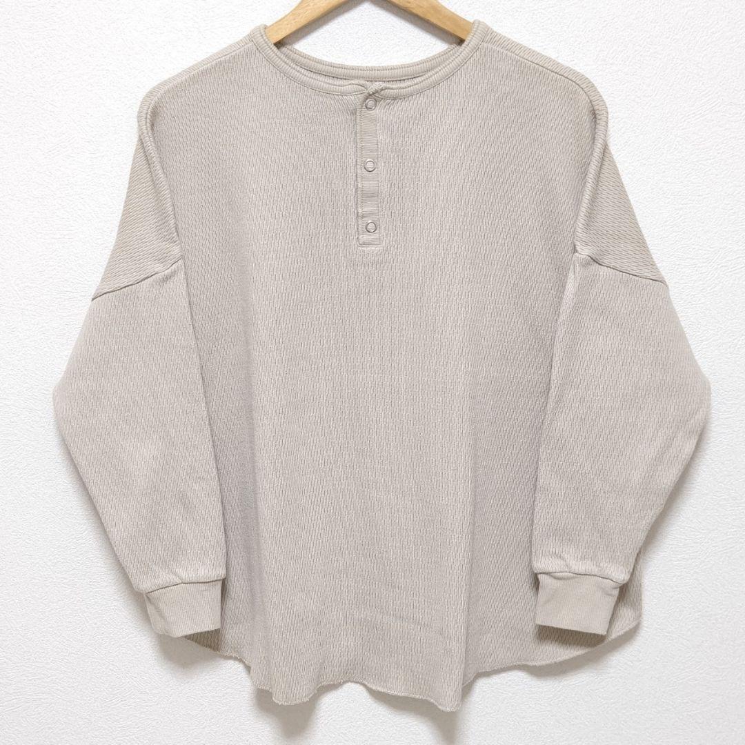 早い者勝ち!coen ヘンリーネック 長袖Tシャツ ロンT F/11562jt 沸騰