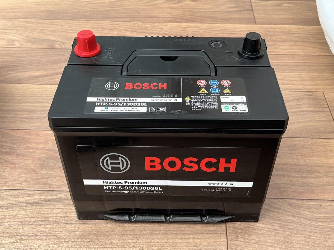 BOSCH (ボッシュ) バッテリー HTP-S-95/130D26L 状態良好 - メルカリ