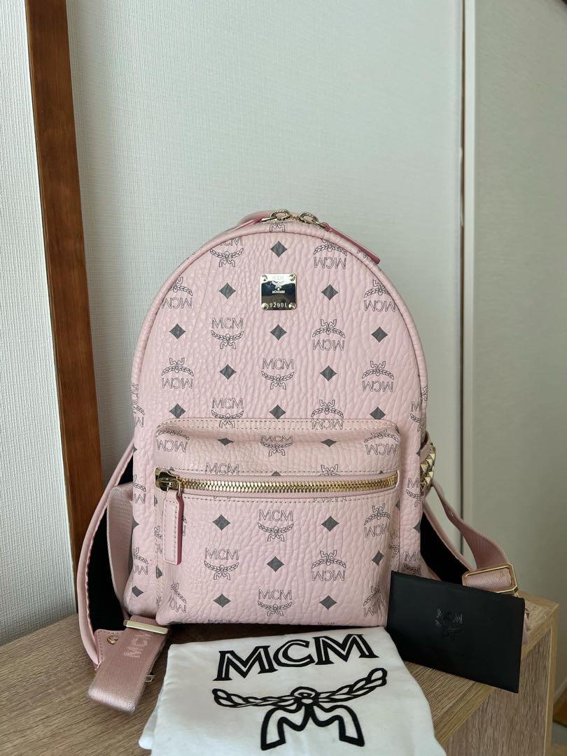 Mcm リュックパウダーピンク