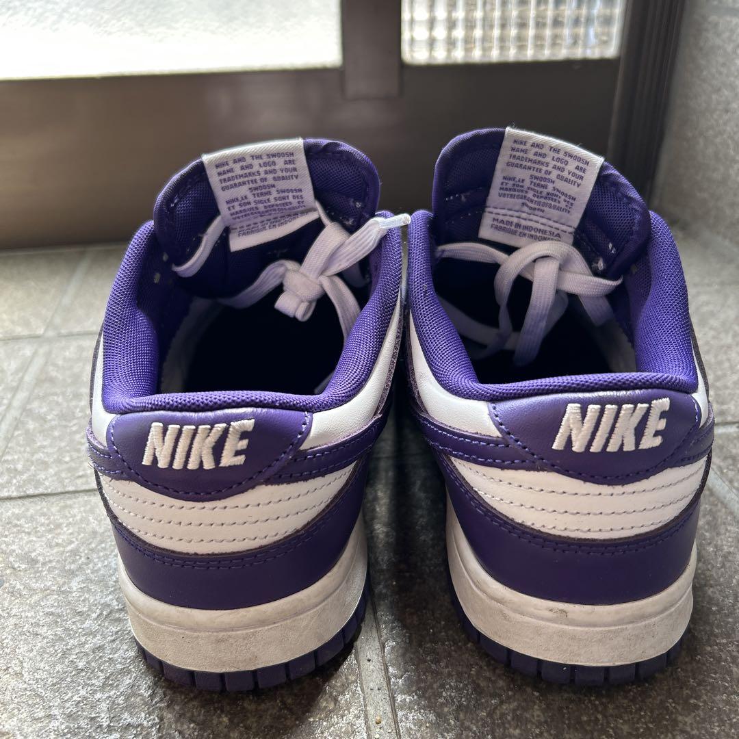 NIKEダンクロー　コートパープル