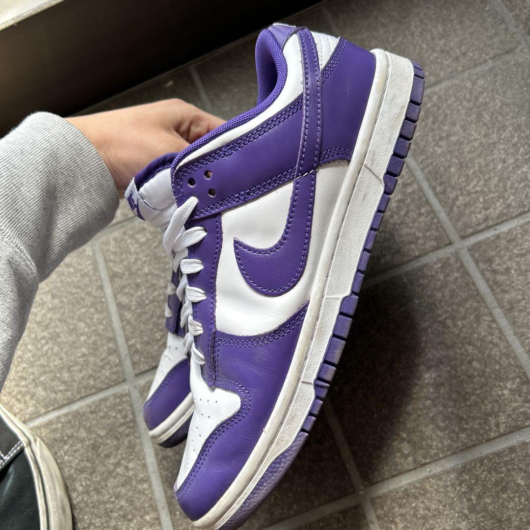 NIKEダンクロー　コートパープル