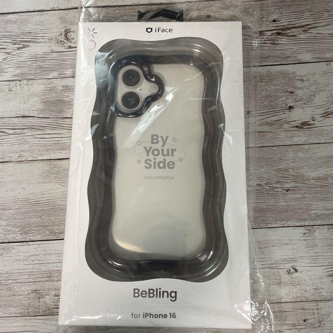 新品未開封iface BeBling iPhone16ブラック