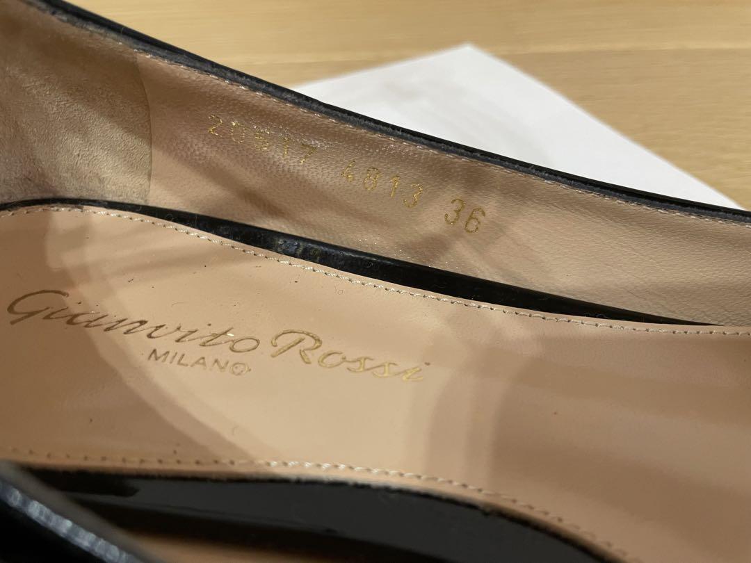 Gianvito Rossi ジャンヴィトロッシ　フラットシューズ　パンプス