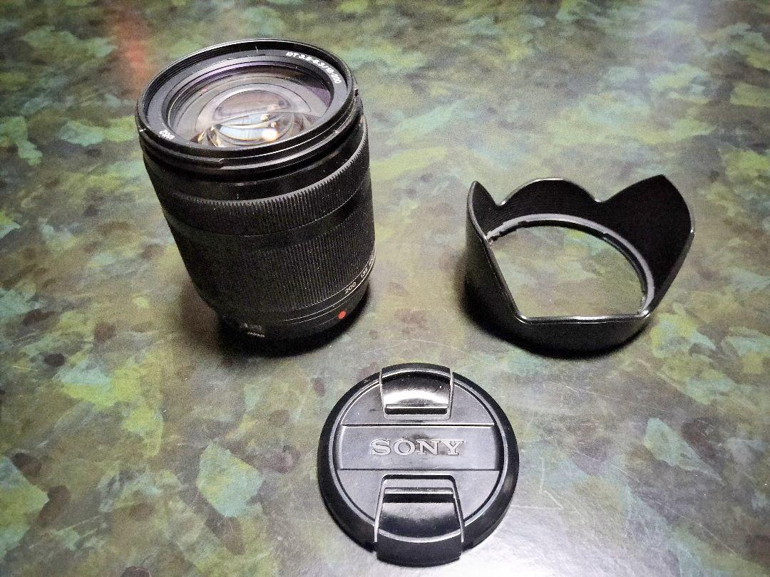 デジタル一眼レフ 18-200mmレンズ