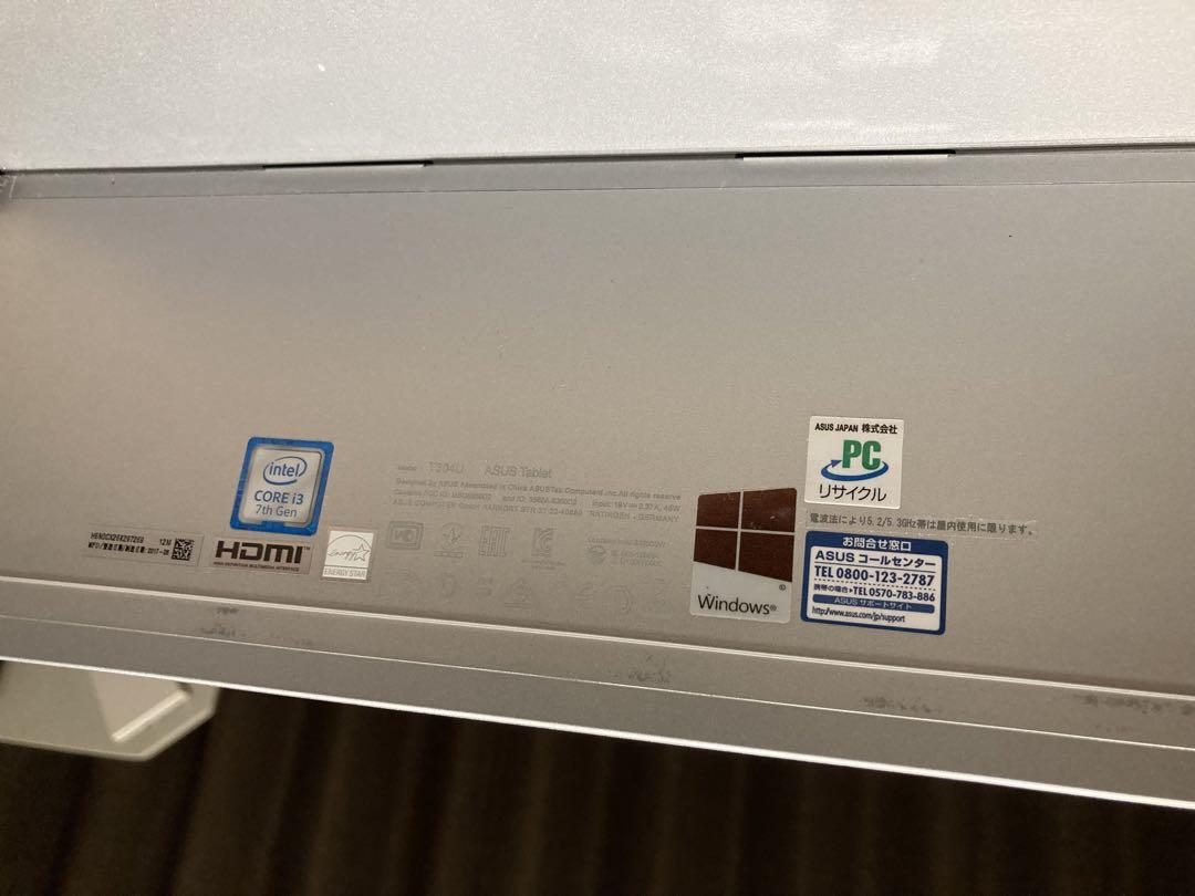 箱付 ASUS TransBook T304UA ノートパソコン 付属品 ケース