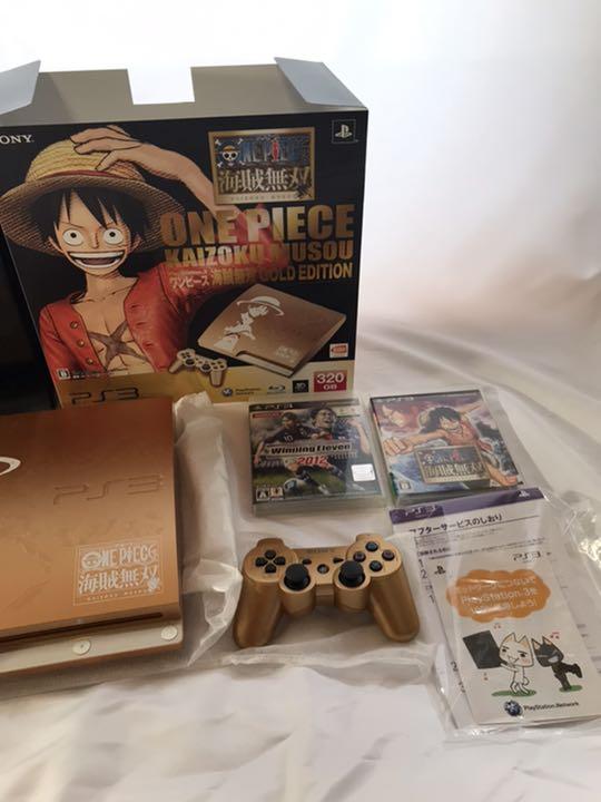 ほぼ未使用品 PS3 ワンピース 海賊無双 GOLD EDITION おまけ付き