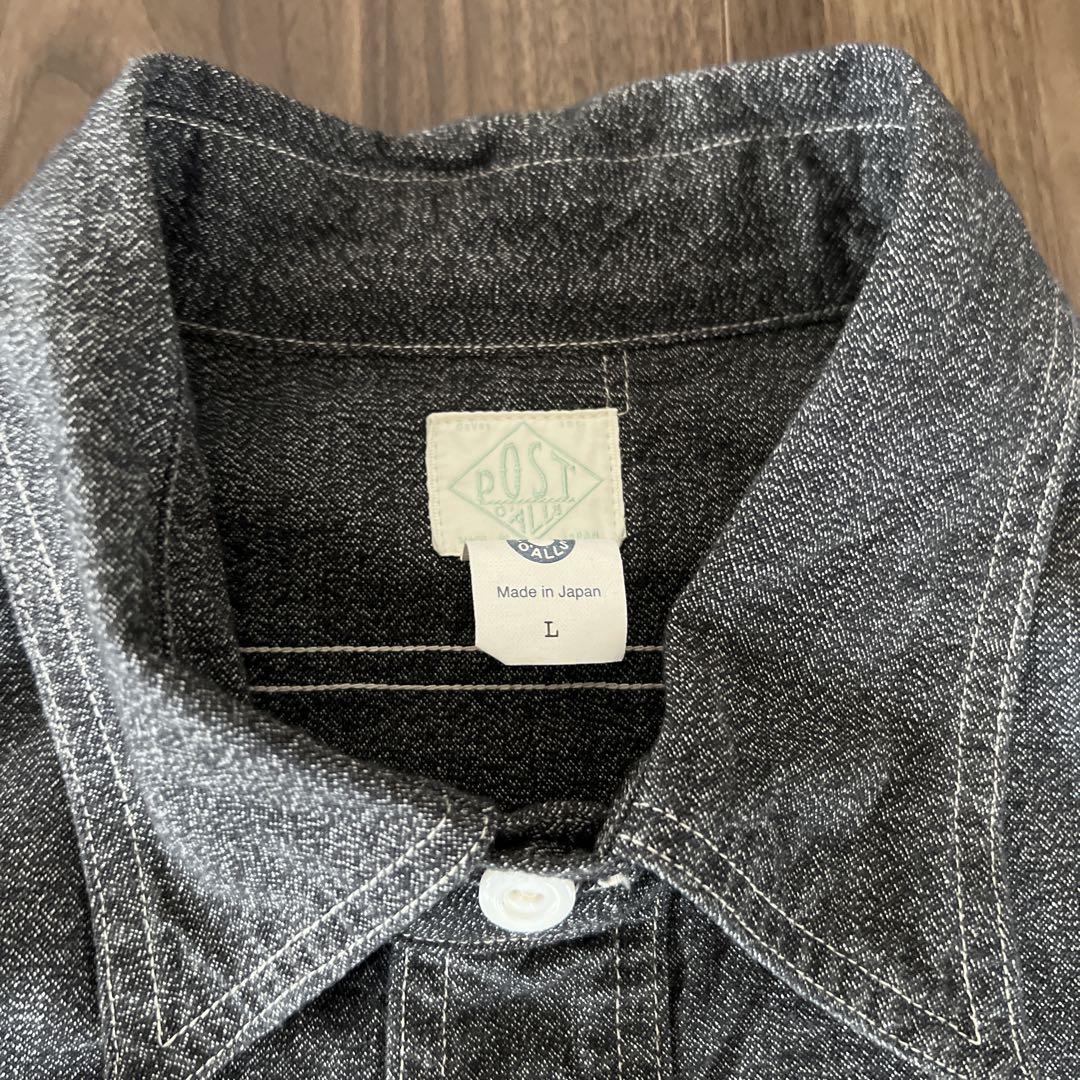 No.2 SHIRT GREY COVERT SALT&PEPPER