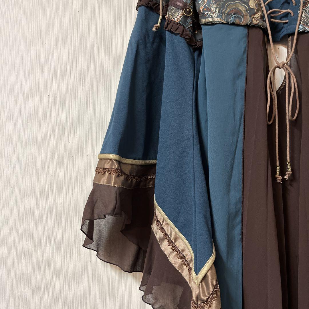 美品 OZZ ONESTE タッセル付き和ゴスカーディガン チャイナ