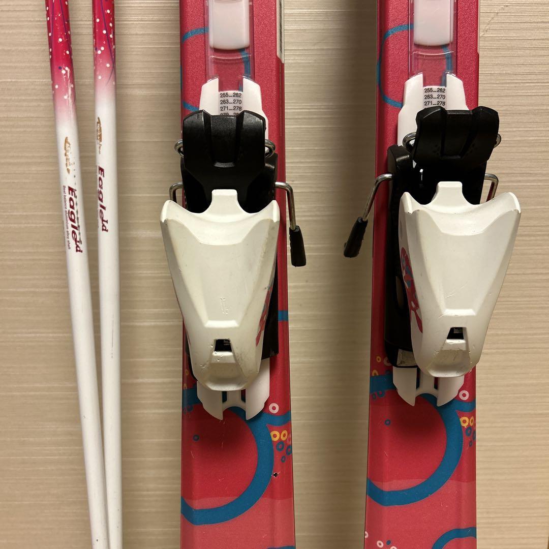 エランスキー板140cm ストック105cm 快適スポーツ - エランスキー板140cm ストック105cm