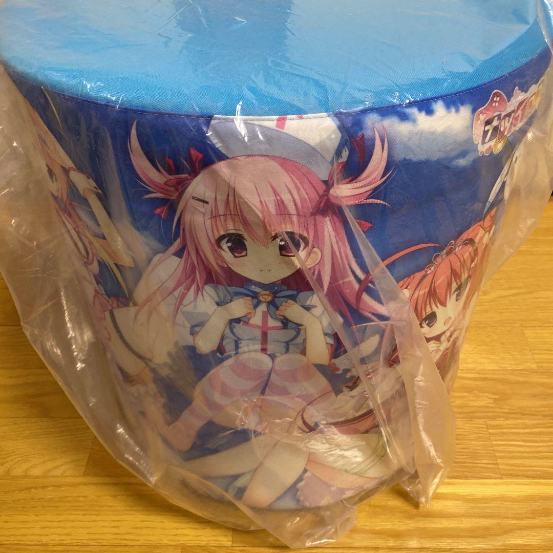 きます ナツイロココロログ 白もち桜 直筆サイン入り 8HK71-m70589963726 でかいスツール ツシルキー