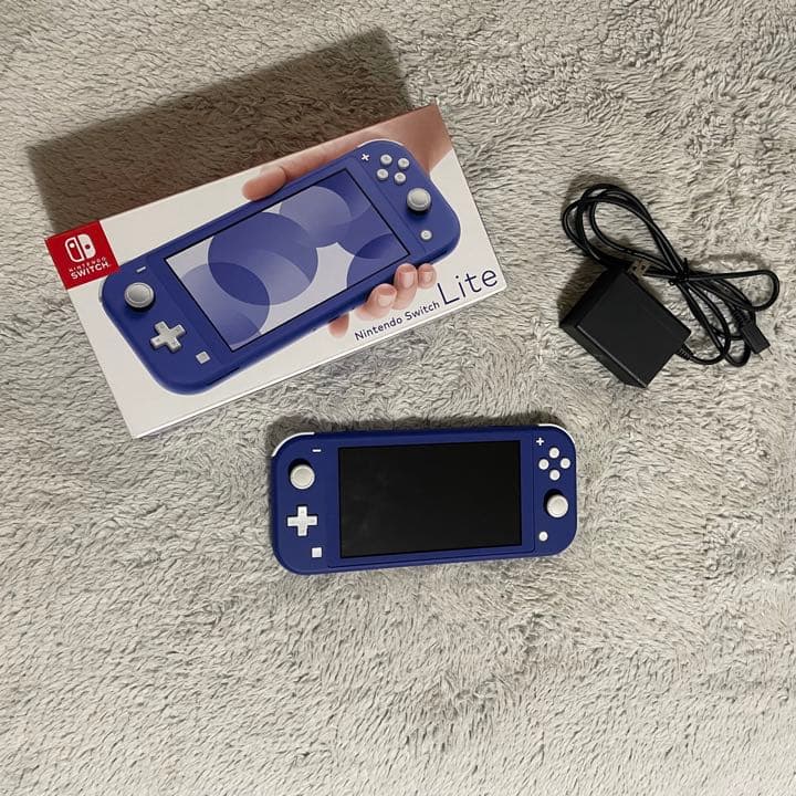 Nintendo Switch Lightブルー本体 【おしゃれ】 33%割引