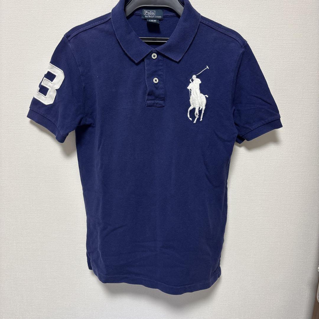 polo ralph lauren ポロラルフローレン　ネイビー　紺　ポロシャツ