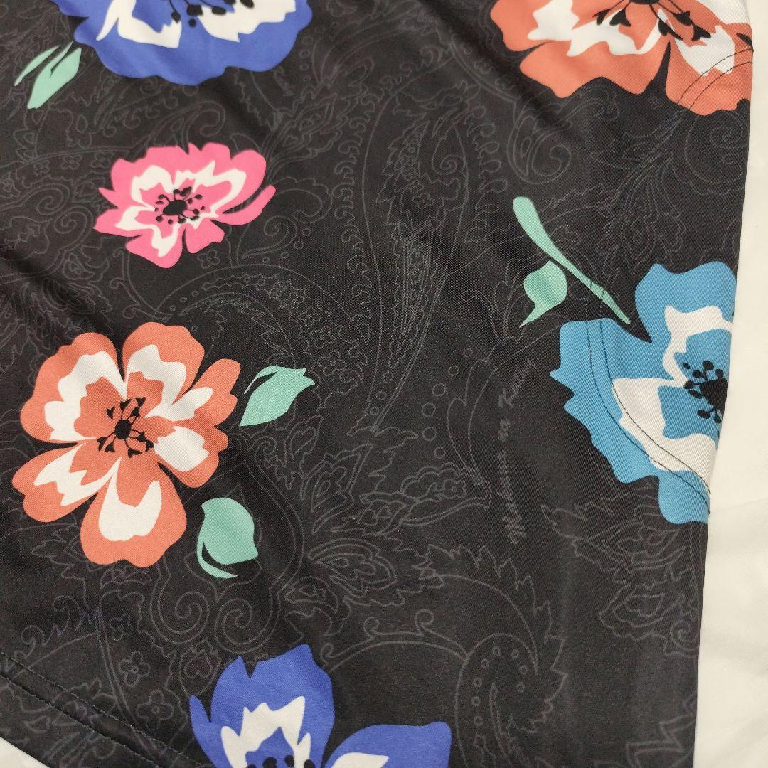 マカナナキャシーチュニック 花柄★美品☆キャシー中島★大きいサイズ☆3(4L)