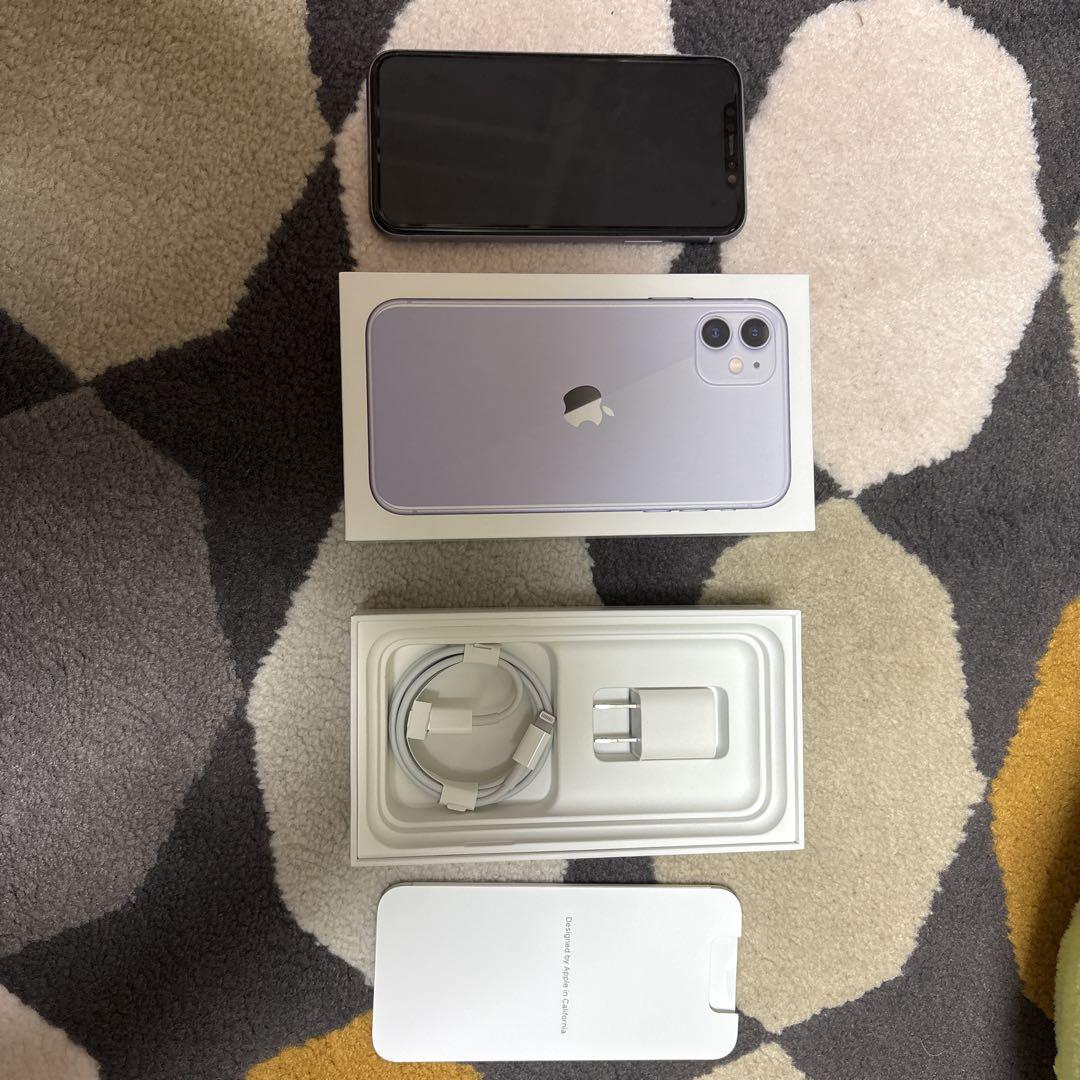 Apple iPhone11 本体 パープル