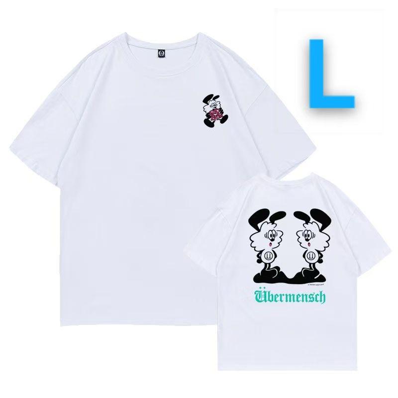 G-DRAGON ジヨン Tシャツ 白 L ÜBERMENSCH VERDY - メルカリ