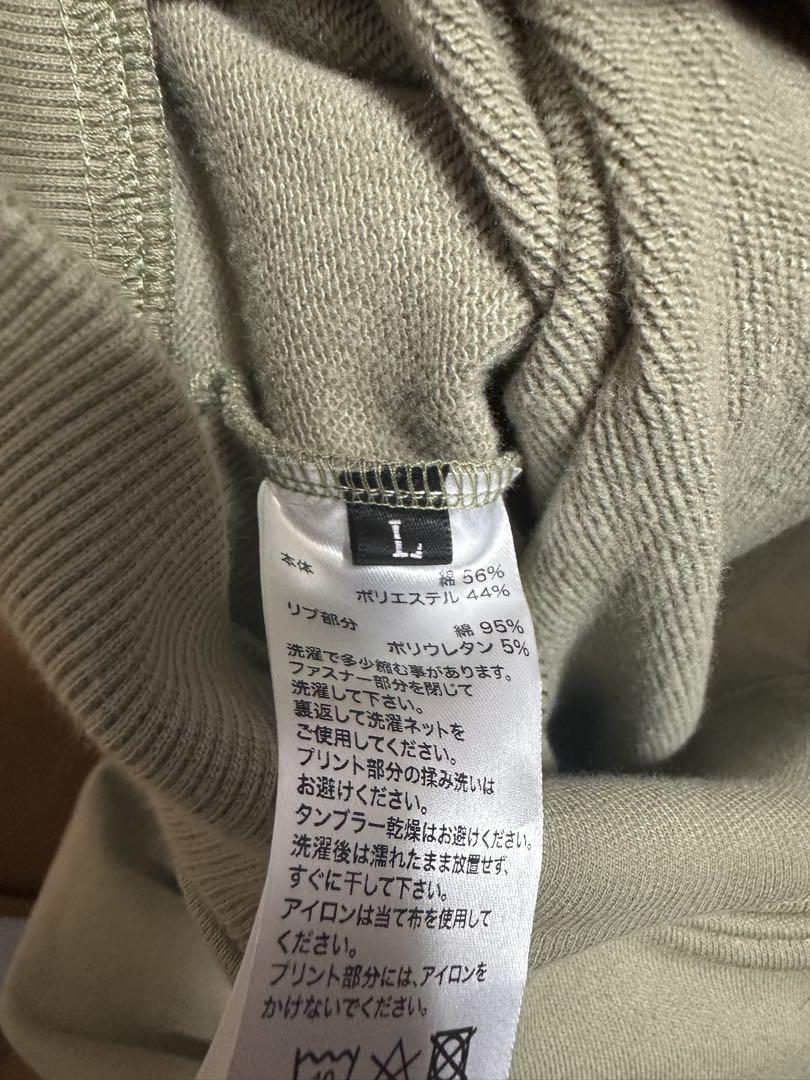 supplier splr ジップパーカー　Lサイズ