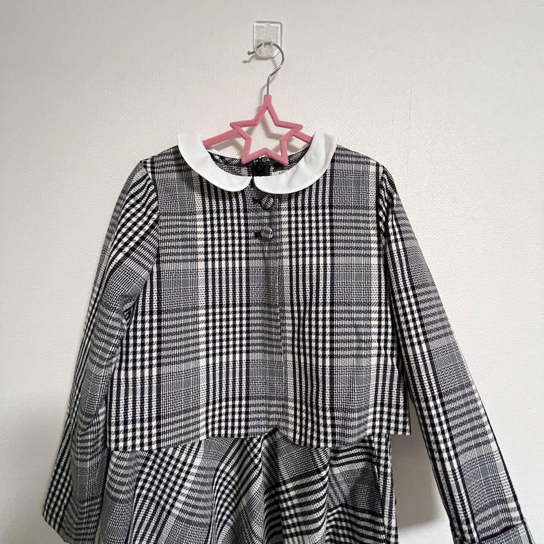 beams ジャケット＆ワンピース　セットアップ130　入学式卒園式　ビームス