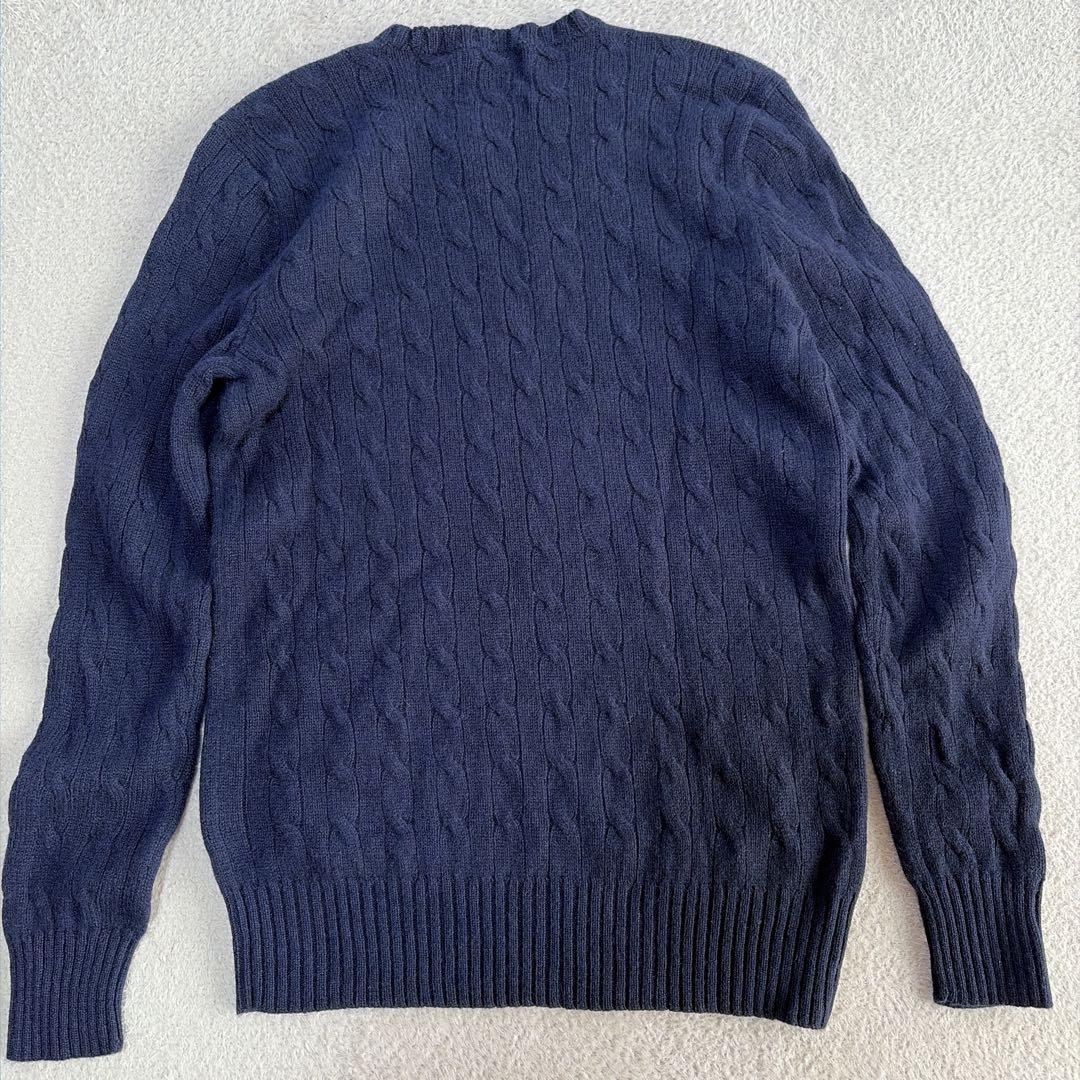 ポロラルフローレン ロンハーマン別注ケーブルニット セーター カシミア100% ポロラルフローレン ロンハーマン別注ケーブルニット セーター カシミア100%