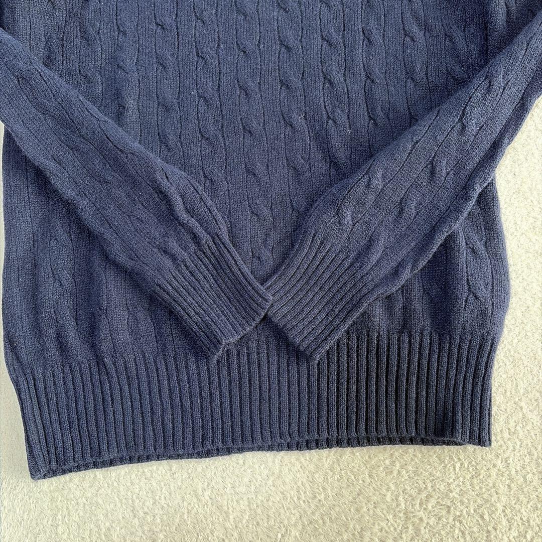 ポロラルフローレン ロンハーマン別注ケーブルニット セーター カシミア100% ポロラルフローレン ロンハーマン別注ケーブルニット セーター カシミア100%