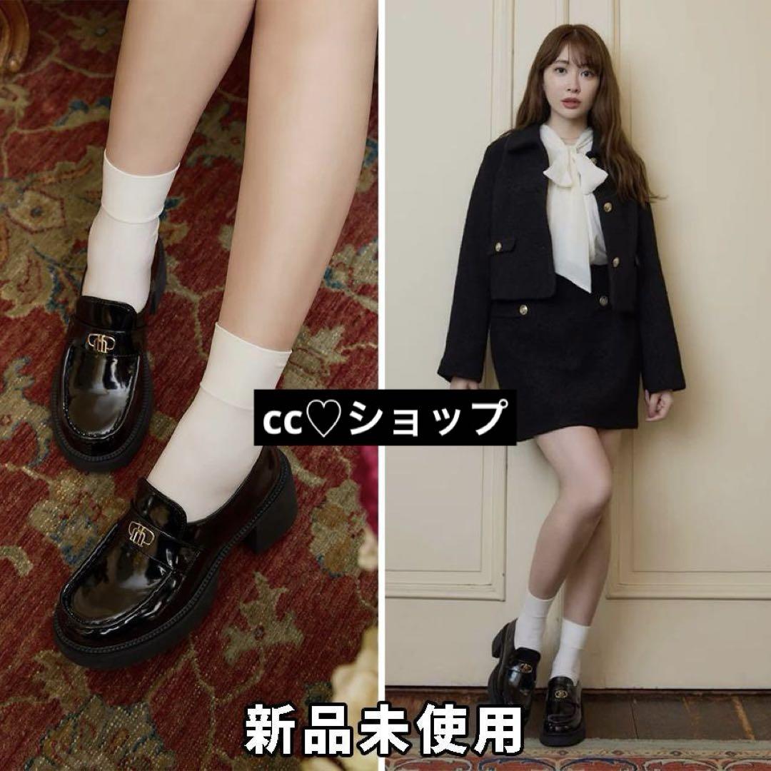 ナ☆彡.。 Herlipto Trois Logo Loafers 正規品