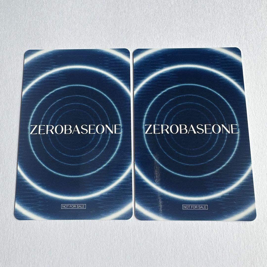 ZEROBASEONE 会場限定 予約特典 トレカ 絵柄B 横浜 テレ セット