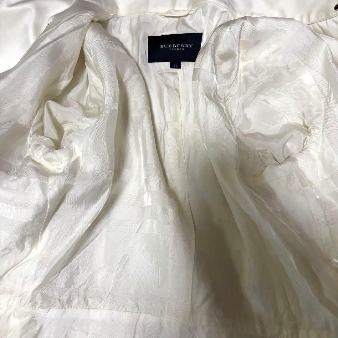 美品⭐︎バーバリーロンドン　テーラードジャケット　ダブル　ナポレオンジャケット　白
