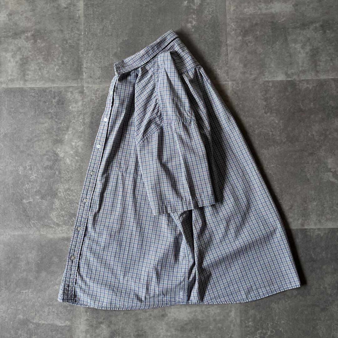 00s OLD NAVY 半袖チェックシャツ XXL オーバーサイズ A303