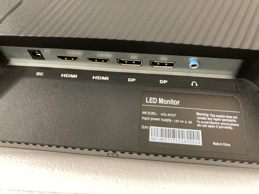 ピ*ಣ様 cocopar モニター 27インチ 4K IPS HDMI2.1