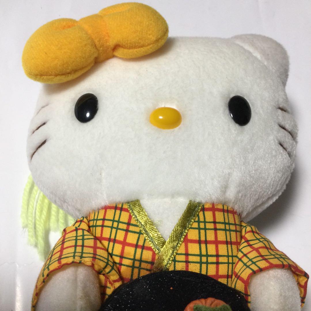 헤이세이 레트르 레어 옷(기모노) 키티달구경감칠석 봉제인형 헬로 키티 모두 풀