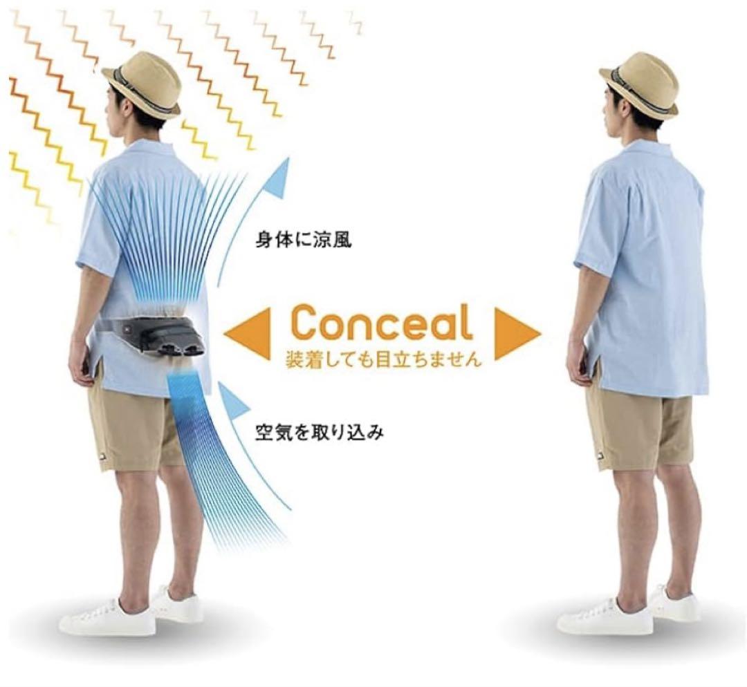 ロゴス ボディエアコン 保冷剤付き