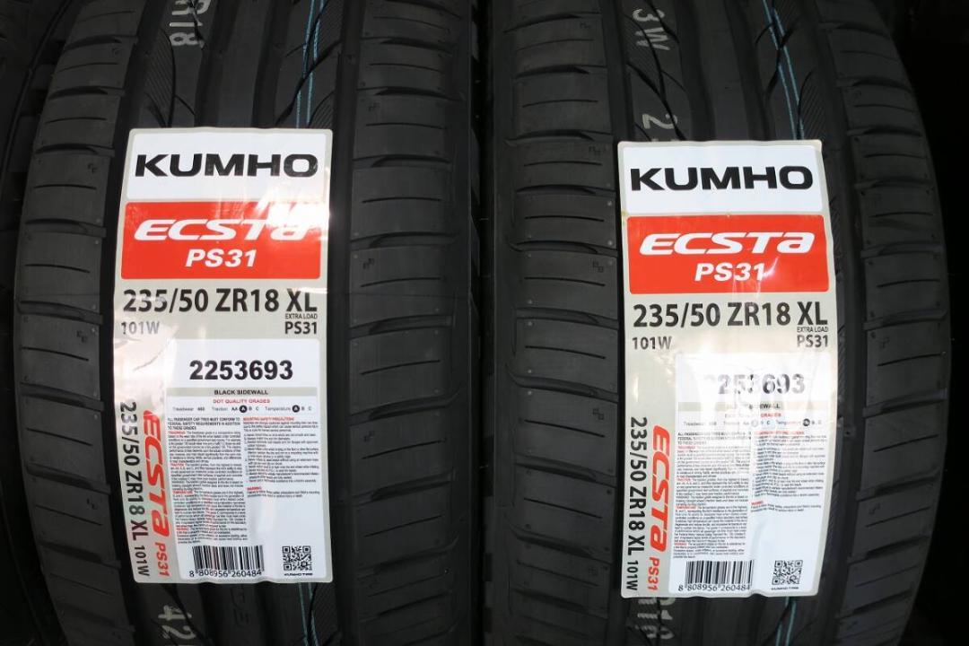 ◆新品・未使用品◆2024年製 235/50R18 クムホ エクスタ PS31