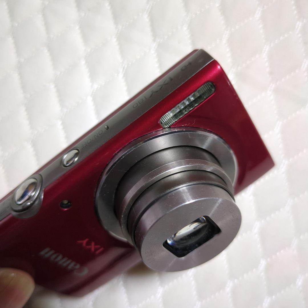 Amazon | 【整備済み品】 Canon デジタルカメラ IXY 180 レッド