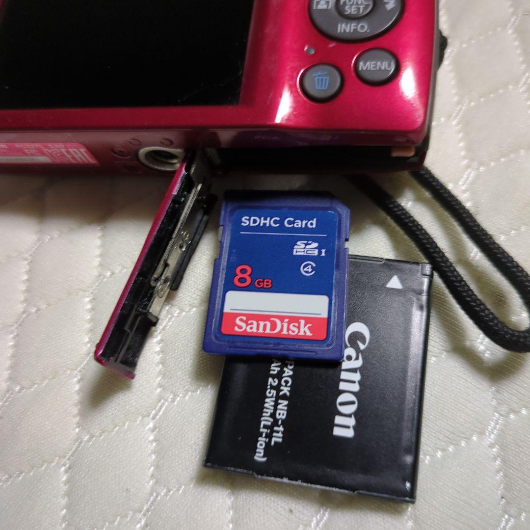 Amazon | 【整備済み品】 Canon デジタルカメラ IXY 180 レッド