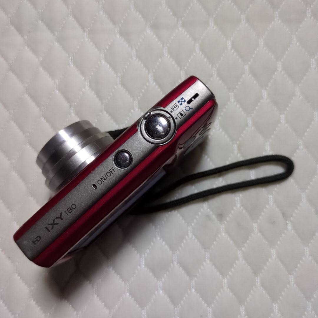 Canon IXY180 レッド デジカメ PC2275