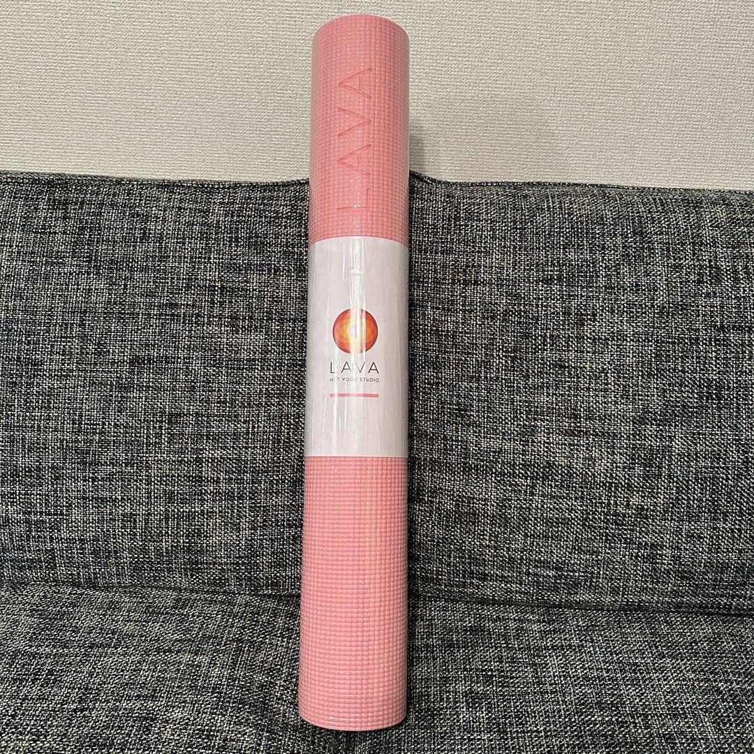 【新品・未開封】LAVA ヨガマットピンク　ケース