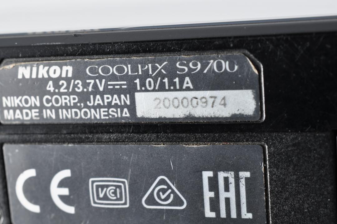 Nikon ニコン COOLPIX S9700 クールピクス ブラック#1103