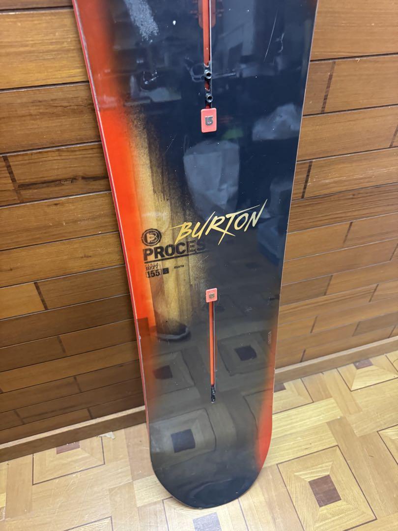 Burton process プロセス152cm ダブルキャンバー