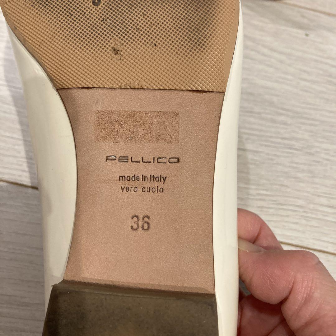 PELLICO エナメルフラットパンプス