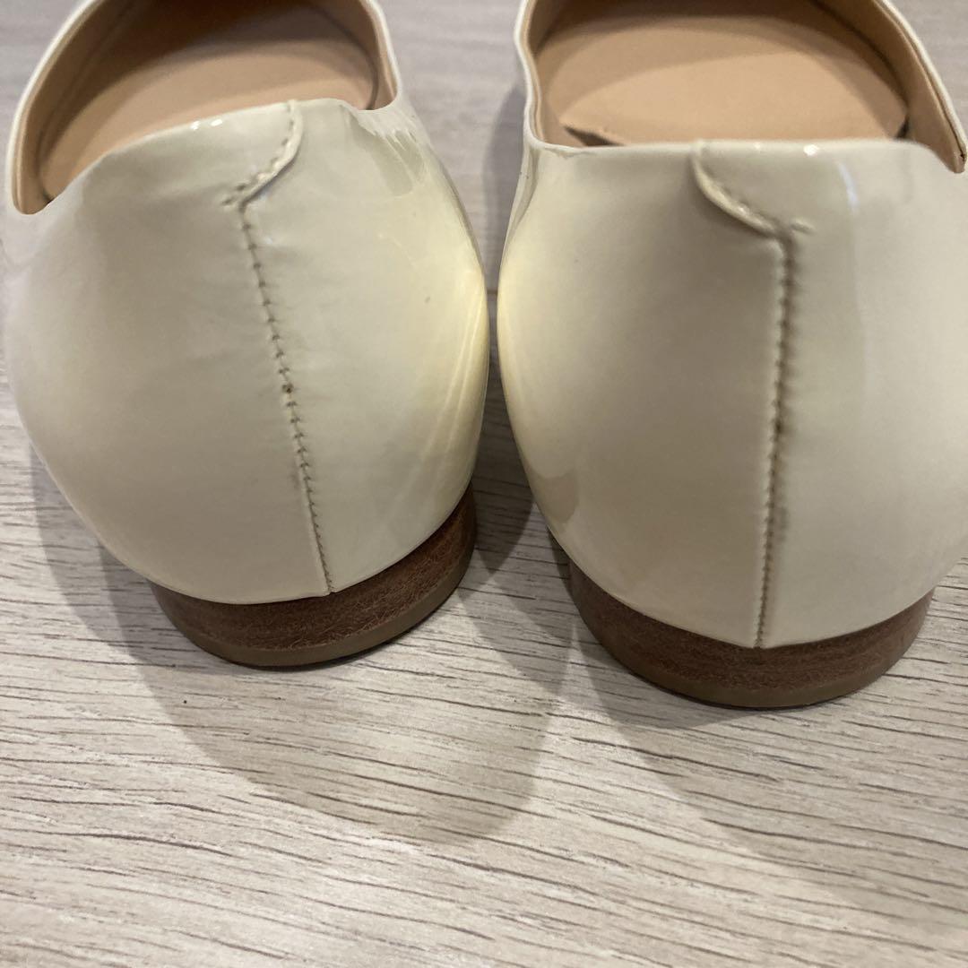 PELLICO エナメルフラットパンプス