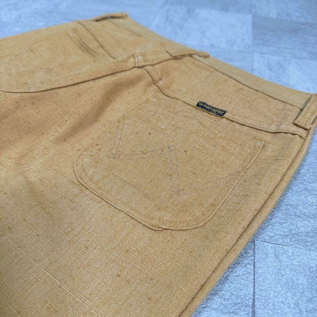 使い勝手の良い Wrangler 【70s】 学*生様 フレアパンツ 希少