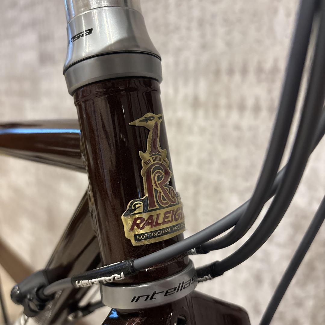 手渡し Raleigh グラベルロード カールトンDC クロモリ ブラウン