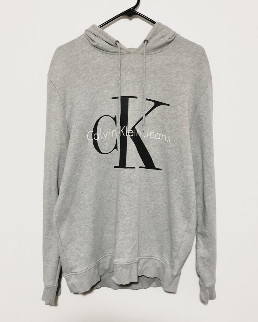 Calvin Klein カルバン・クライン　男女兼用　モノグラム　パーカー　M