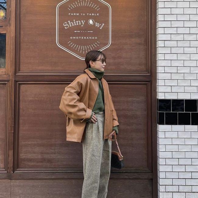 とても 新品 nokcha eco leather over jacket コート 18Tnv-m70618225914 らくらくメ