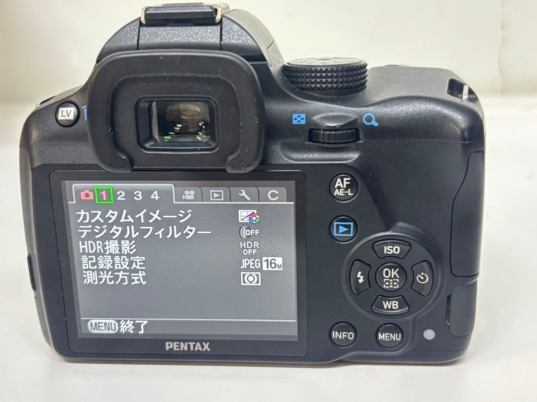[16497]動作は！PENTAX K-50 デジタル一眼レフカメラ