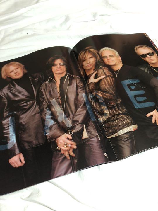 送料込み AEROSMITH ツアーパンフ JUST PUSH PLAY