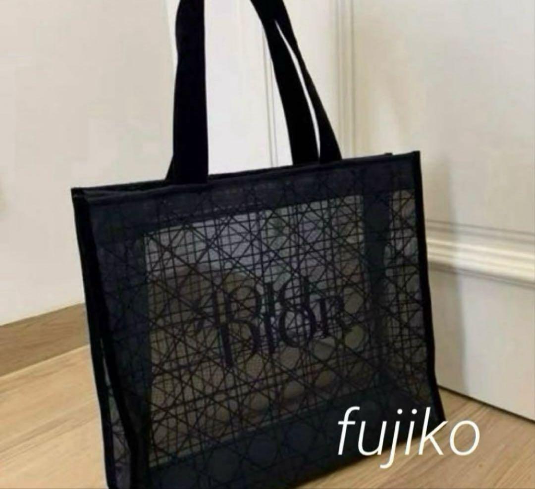 激安正規品 DIORトートバッグノベルティ メッシュ 2025年 ギフト - メルカリ バッグ